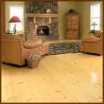 photo - pine flooring