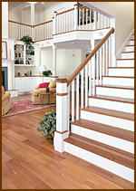 photo - hardwood stairs